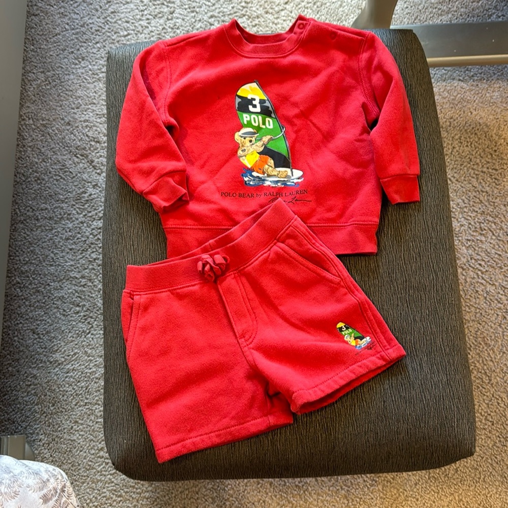 12M Boys Polo Set